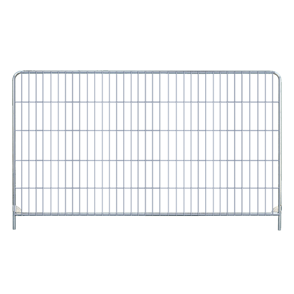 RT standard fence panel. a round top temporary fence panel