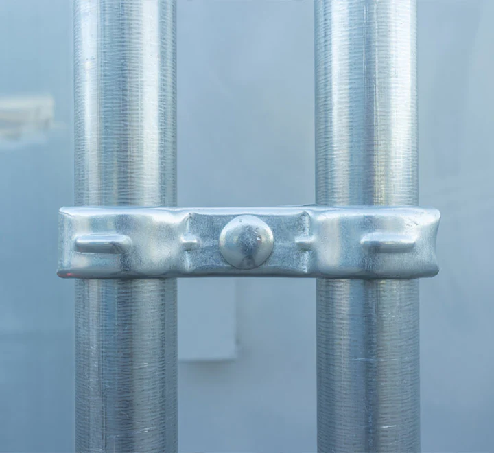 Basic coupler connecting two temporary fencing panels securely together