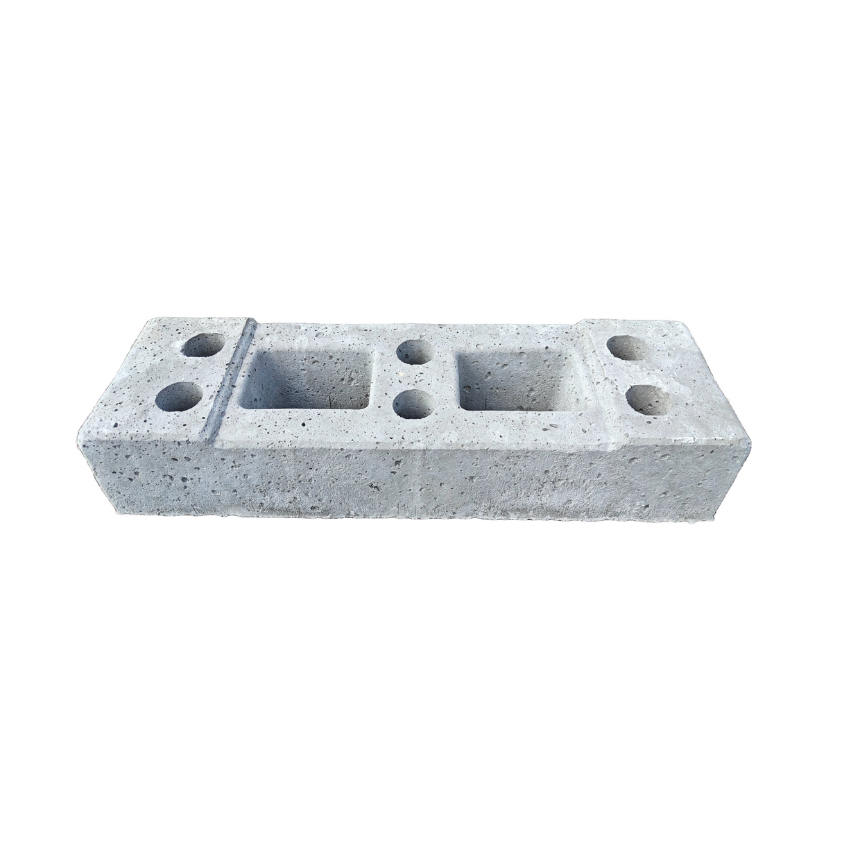 a frontview of the Concreteblock 35kg on a white background