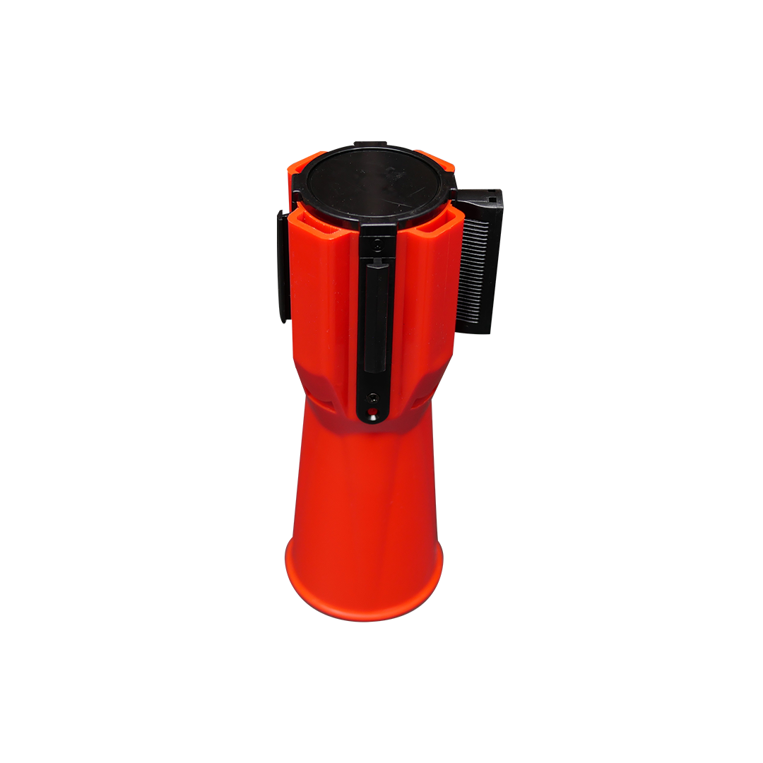 Traffic Cone Top Retractable Belt