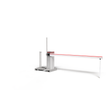 Mobile Boom Barrier - witte achtergrond