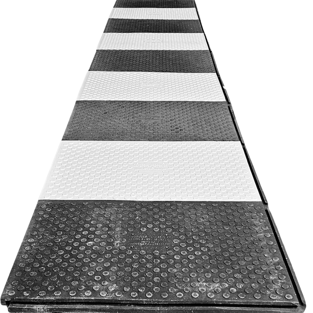 Temporary Pedestrian Zebra Crossing