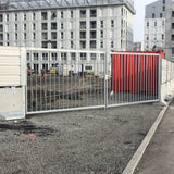 Vehicle Gate For Reinforced Concrete Barrier